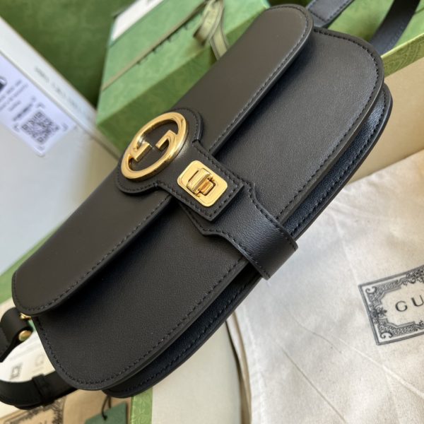 Replica Gucci Blondie Belt Bag in Black - Style 718154 - Image 7
