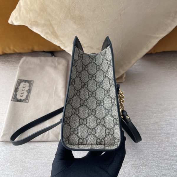 Replica Gucci Padlock GG Shoulder Bag in Khaki - Image 7