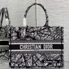 Best Replicas Bags - Replica Dior Book Tote - Black & White Paris Embroidery Shop For Best Louis Vuitton LV Replica Bags With Cheap Price