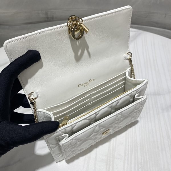 Replica Dior Lady Dior Chain Pouch S0937 - Stylish & Trendy - Image 3