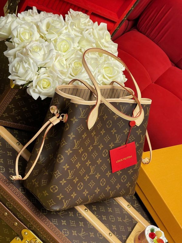 LV Monogram Neverfull Tote PM/MM/GM Replica M40995 - Image 8