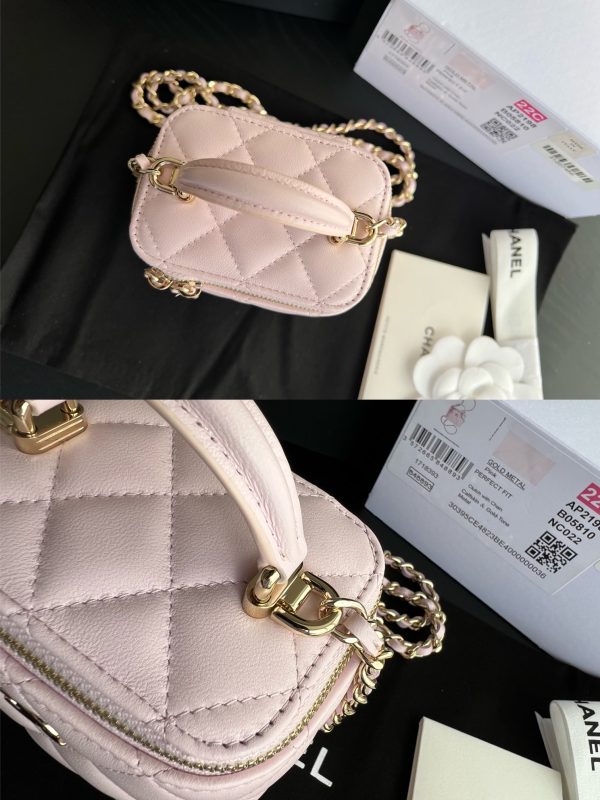 Chanel 22 Pink Replica Bag AP2198 – Luxe Style - Image 8