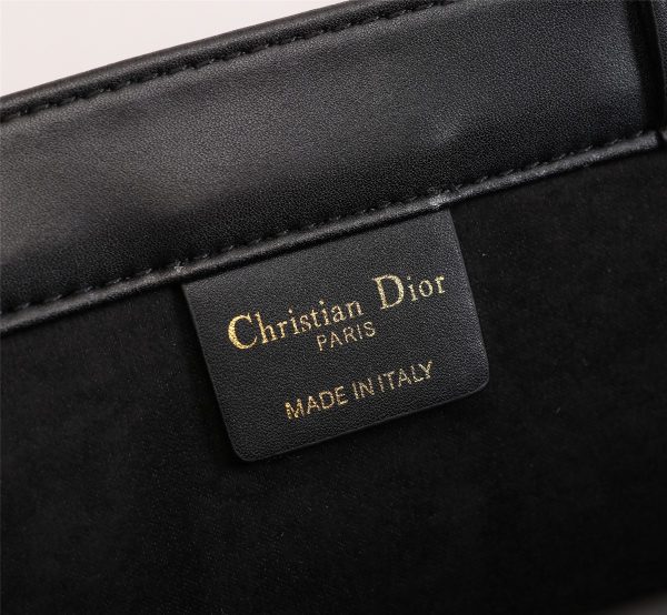 Replica Dior Book Tote Medium Black Calfskin M1265Ztqt_M911 - Image 3