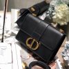 Best Replicas Bags - Replica Dior 30 Montaigne Black Box Calfskin Bag M9203Umos_M911 Shop For Best Louis Vuitton LV Replica Bags With Cheap Price