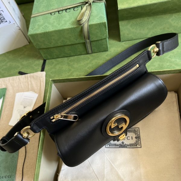Replica Gucci Blondie Belt Bag in Black - Style 718154 - Image 3