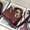 Best Replicas Bags - Replica Dior Lady Bag Cherry Red Patent Calfskin M0565Owcb_M323 Shop For Best Louis Vuitton LV Replica Bags With Cheap Price
