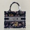 Best Replicas Bags - Replica Dior Book Tote: Black & Multicolor Botanique Embroidery Shop For Best Louis Vuitton LV Replica Bags With Cheap Price