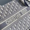 Best Replicas Bags - Replica Dior Book Tote Medium Gray Oblique Embroidery M1296Zriw Shop For Best Louis Vuitton LV Replica Bags With Cheap Price