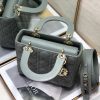 Best Replicas Bags - Replica Dior Lady Bag - Blue Patent Cannage Calfskin Shop For Best Louis Vuitton LV Replica Bags With Cheap Price