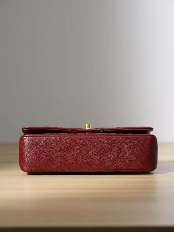 Replica Chanel CF 25 Red Classic Flap Bag - Image 5