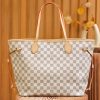 Best Replicas Bags - Replica LV Damier Azur Neverfull Tote White PM/MM/GM Shop For Best Louis Vuitton LV Replica Bags With Cheap Price