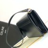 Best Replicas Bags - Celine Trapeze Triomphe Bag – Black Shiny Calfskin Replica Shop For Best Louis Vuitton LV Replica Bags With Cheap Price