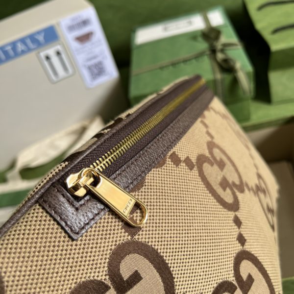 Replica Gucci Jumbo Belt Bag 696031 in Brown - Image 8