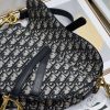 Best Replicas Bags - Replica Dior Saddle Bag Blue Oblique Embroidery M0446Criw M928 Shop For Best Louis Vuitton LV Replica Bags With Cheap Price