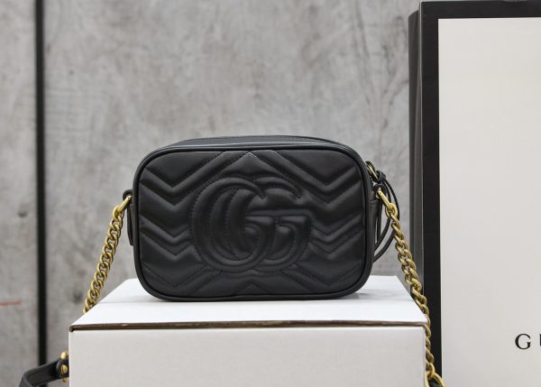 Replica Gucci GG Marmont Mini Matelasse Bag 448065 - Image 7