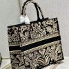 Best Replicas Bags - Replica Dior Book Tote – Black & White Cornely Embroidery Shop For Best Louis Vuitton LV Replica Bags With Cheap Price