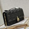 Best Replicas Bags - Replica Dior Miss Mini Bag Black Lambskin Cannage Design Shop For Best Louis Vuitton LV Replica Bags With Cheap Price