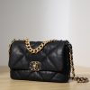 Best Replicas Bags - Replica Chanel CF 19 Black Handbag – Timeless Elegance Shop For Best Louis Vuitton LV Replica Bags With Cheap Price