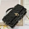 Best Replicas Bags - Replica Dior Miss Mini Bag - Black Patent Cannage Calfskin Shop For Best Louis Vuitton LV Replica Bags With Cheap Price