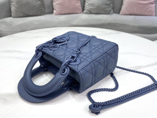 Dior Mini Lady D-Lite Replica Bag in Pink - Image 5