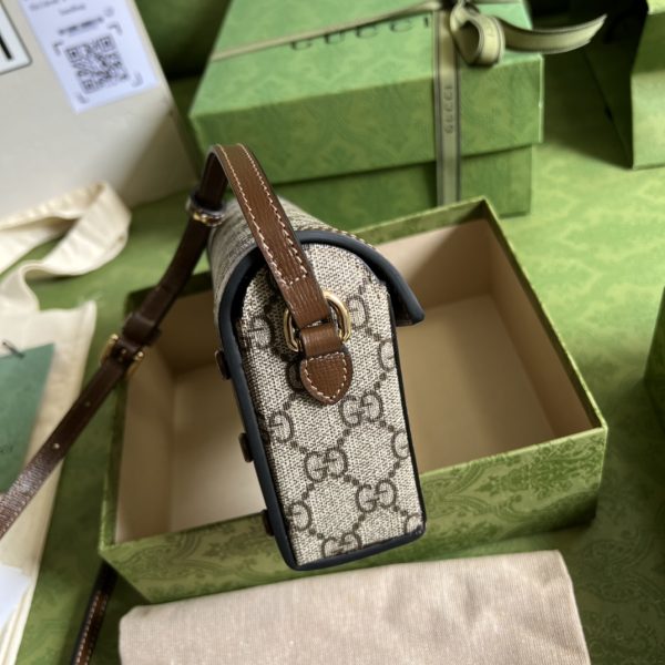 Replica Gucci Horsebit 1955 Mini Bag 699296 - Image 3