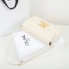 Best Replicas Bags - Replica Celine Triomphe Shoulder Bag - Soft Yellow Calfskin Shop For Best Louis Vuitton LV Replica Bags With Cheap Price