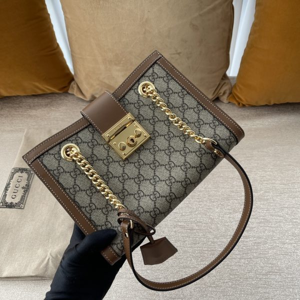 Replica Gucci Padlock GG Shoulder Bag – Stylish & Compact - Image 6