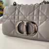 Best Replicas Bags - Replica Dior Small Caro Bag in Black Grained Calfskin Shop For Best Louis Vuitton LV Replica Bags With Cheap Price