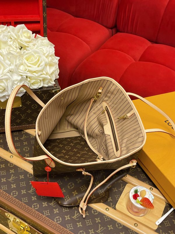 LV Monogram Neverfull Tote PM/MM/GM Replica M40995 - Image 4