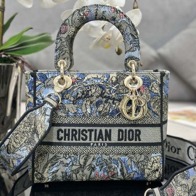Replica Dior Medium Lady D-Lite Bag M0565Orzi_M49E