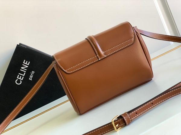Celine Teen Soft 16 Replica in Smooth Safari Calfskin - Image 7