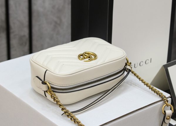 Replica Gucci GG Marmont Mini Matelasse Bag 448065 - Image 5