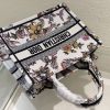 Best Replicas Bags - Dior Book Tote Replica - White Jardin Botanique Embroidery Shop For Best Louis Vuitton LV Replica Bags With Cheap Price