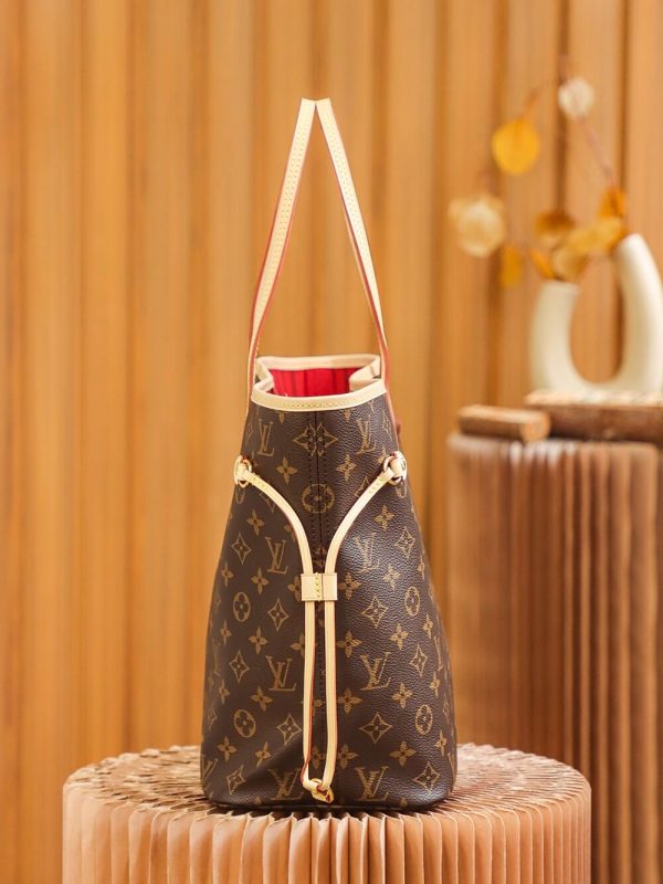 Replica LV Monogram Neverfull Red PM/MM/GM M41177 Tote - Image 6