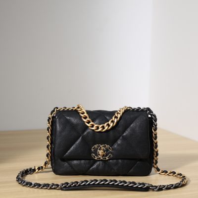 Replica Chanel CF 19 Black Handbag – Timeless Elegance