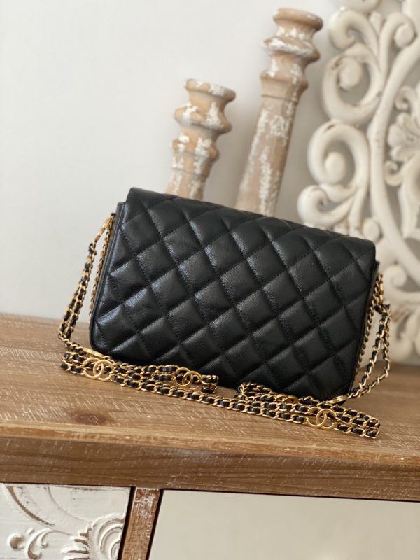 Replica Chanel 1 As3777 Black Luxury Handbag - Image 2