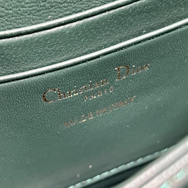 Replica Dior Miss Mini Bag in Rose Pine Green Patent - Image 2