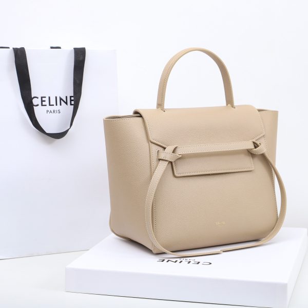 Replica Celine Luggage Handbag - Drummed Calfskin Elegance - Image 4