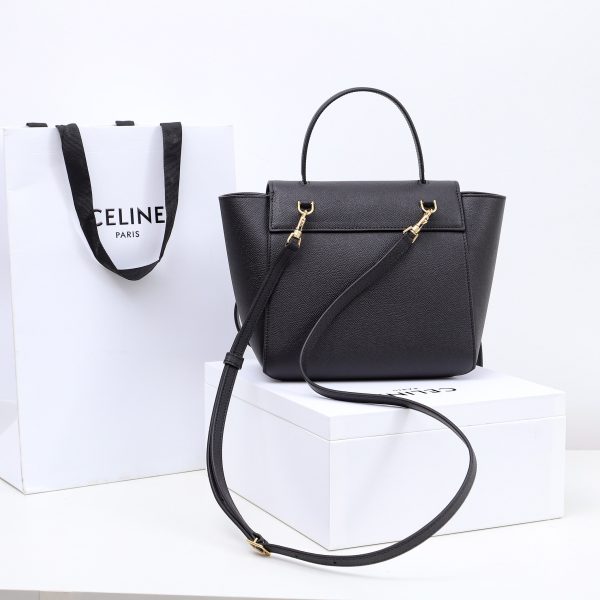Celine Luggage Replica in Drummed Calfskin | Model 189143 - Image 7