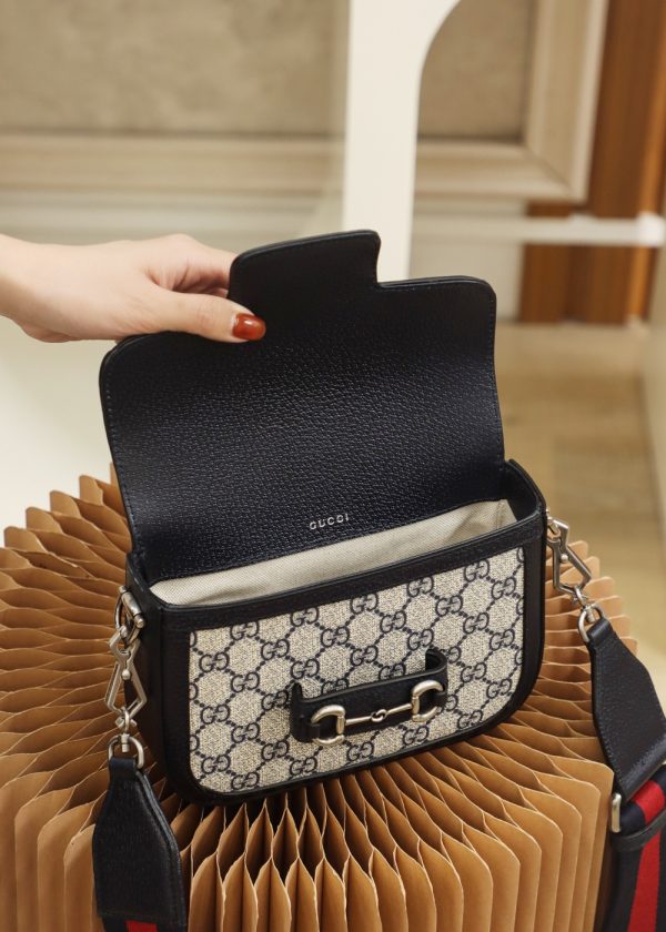 Replica Gucci Horsebit 1955 GG Mini Bag - Timeless Elegance - Image 5