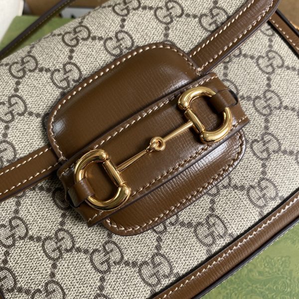 Replica Gucci Horsebit Bag in Min Brown – Timeless Elegance - Image 7