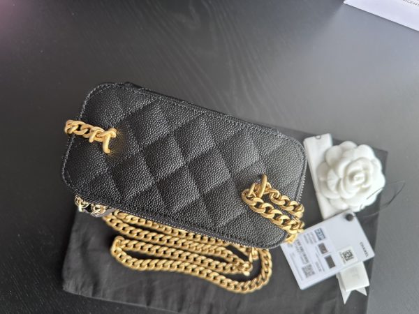 Replica Chanel Black Vanity Case Ap3204 - Image 6