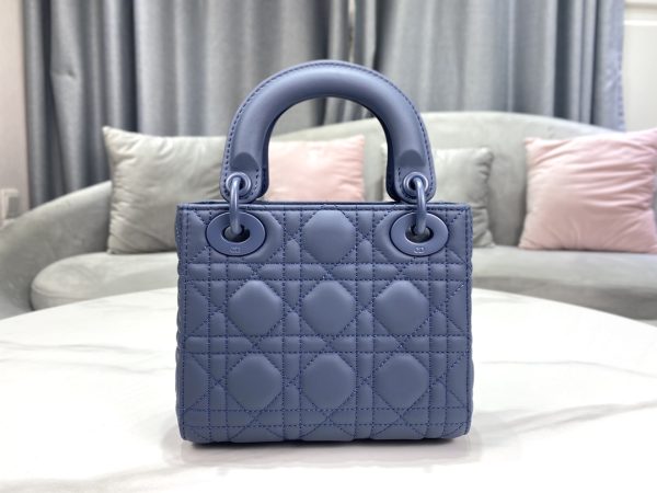 Dior Mini Lady D-Lite Replica Bag in Pink - Image 6