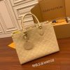 Best Replicas Bags - Replica LV Onthego MM Rose Beige M46128 Designer Bag Shop For Best Louis Vuitton LV Replica Bags With Cheap Price