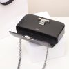 Best Replicas Bags - Celine Triomphe Replica Shoulder Bag - Shiny Calfskin Silver Shop For Best Louis Vuitton LV Replica Bags With Cheap Price