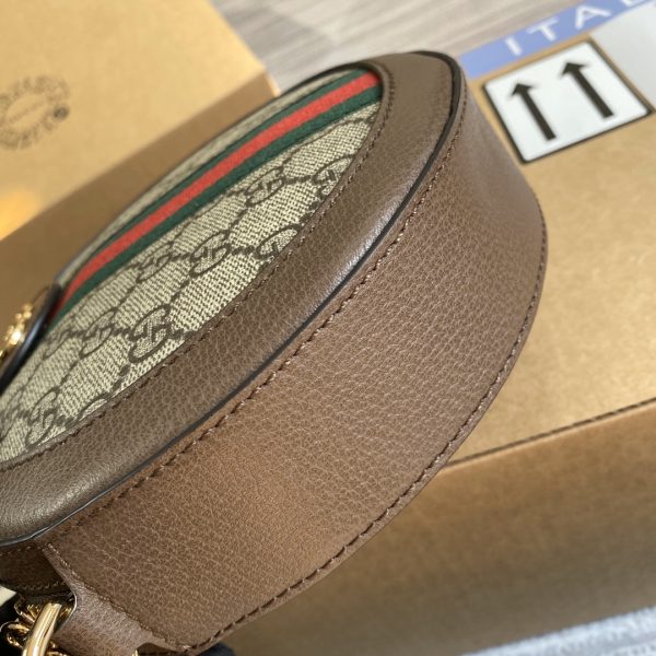 Replica Gucci Ophidia Mini GG Round Shoulder Bag - Image 5