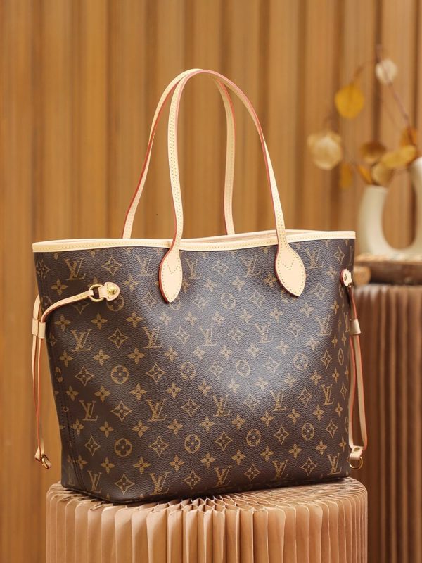Replica LV Monogram Neverfull Red PM/MM/GM M41177 Tote - Image 9