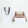 Best Replicas Bags - Celine Teen Triomphe Replica Bag - Textile & Calfskin Shop For Best Louis Vuitton LV Replica Bags With Cheap Price