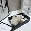Best Replicas Bags - Replica Gucci GG Marmont Super Mini Bag in White Shop For Best Louis Vuitton LV Replica Bags With Cheap Price