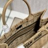 Best Replicas Bags - Replica Dior Book Tote Medium Raffia in Natural Cannage Shop For Best Louis Vuitton LV Replica Bags With Cheap Price